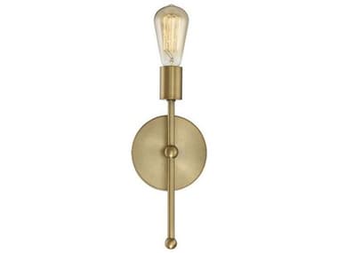 Savoy House Meridian 12" Tall 1-Light Natural Brass Wall Sconce SVM90005322