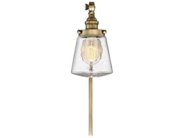 Savoy House Meridian 12" Tall 1-Light Natural Brass Wall Sconce SVM90020NB