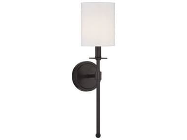Savoy House Meridian 20" Tall 1-Light Oil Rubbed Bronze Glass Wall Sconce SVM90057ORB