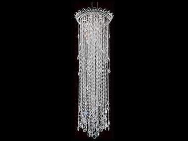 Schonbek Trilliane Strands 24" 6-Light Stainless Steel Crystal Pendant S5TR2413