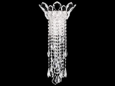 Schonbek Trilliane Strands 21&quot; Tall 2-Light Stainless Steel Crystal Wall Sconce S5TR0833