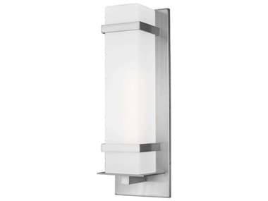 Sea Gull Alban 1 - Light 8'' Glass Outdoor Wall Light SGL872070104