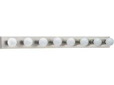 Sea Gull Lighting Center Stage Brushed Stainless 8 Vanity Light SGL474098