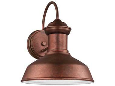 Sea Gull Lighting Fredricksburg Weathered Copper 11.94'' Wide Outdoor Wall Sconce SGL854770144