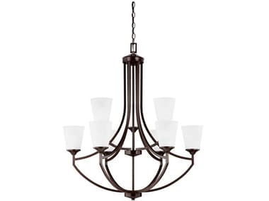 Sea Gull Hanford 9 - Light Tiered Chandelier SGL3124509EN3710