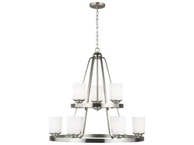 Sea Gull Kemal 9 - Light Cylinder Chandelier SGL3130709EN3962