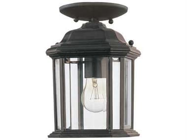 Sea Gull Lighting Kent Black Outdoor Hanging Light SGL6002912
