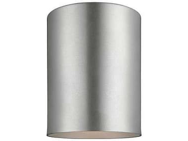 Sea Gull Lighting Outdoor Bullets Painted Brushed Nickel 1 Ceiling Light SGL7813801753