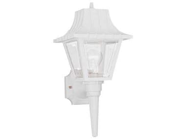 Sea Gull Polycarbonate Outdoor 1 Glass Wall Light SGL872015