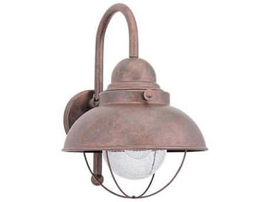 Sea Gull Lighting Sebring Weathered Copper 11.25'' Wide Outdoor Wall Light SGL887144