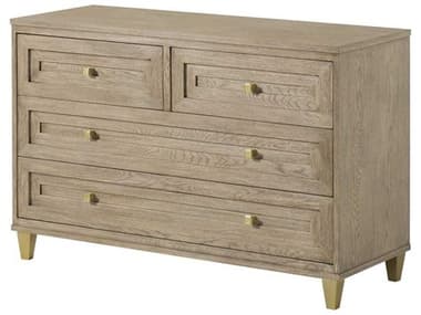 Sonder Living Claiborne 48&quot; Wide 4-Drawers Ash Wood Dresser RD0804169