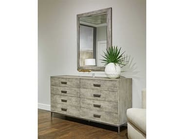 Stanley Furniture Cameron 8-Drawers Gray Double Dresser with Wall Mirror SL9151305SET