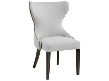 Sunpan Modern Home 5west Light Grey / Distressed Walnut Side Dining Chair SPN101150