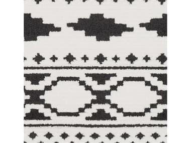 Surya Moroccan Shag Black / Charcoal White Square Sample SYMCS2305SAMPLE