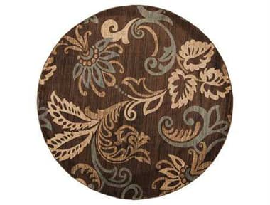 Surya Riley 8' Round Brown Area Rug SYRLY5022ROU