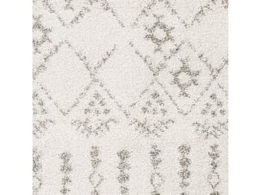 Surya Serengeti Shag Taupe / Khaki White Dark Brown Square Sample SYSGT2314SAMPLE