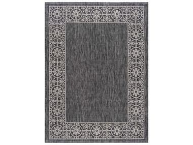 Tayse Rugs Veranda Varrock Black 2' x 3' Rectangular Area Rug TAVND1803SCA