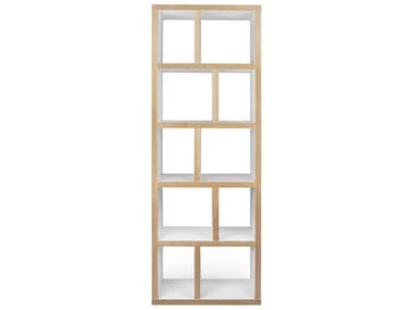 TemaHome Berlin 28&quot; Pure White Plywood Bookcase TEM9500320217