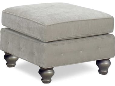 Temple Chesterfield 26" Fabric Upholstered Ottoman TMF7503