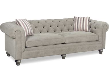 Temple Chesterfield 96" Fabric Upholstered Sofa TMF750096