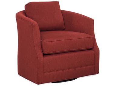 Temple Jett Swivel 31" Fabric Accent Chair TMF1385S