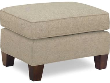 Temple Milan 25" Fabric Upholstered Ottoman TMF1673