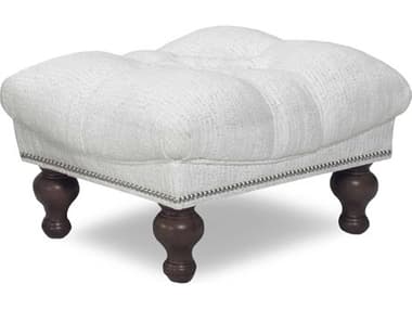 Temple Nelle 27" Fabric Upholstered Ottoman TMF28813