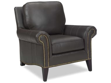Temple Weston 40" Leather Accent Chair TMF235