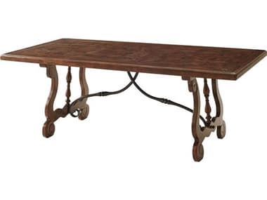 Theodore Alexander Castle Bromwich Rectangular Dining Table TALCB54006