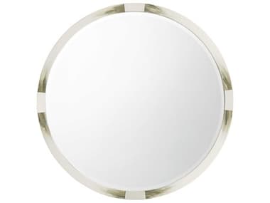 Theodore Alexander Faux Horn / Stainless Steel Wall Mirror TAL3102452