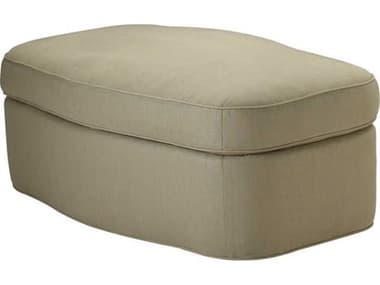 Theodore Alexander 44" Fabric Upholstered Ottoman TAL802811