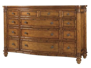 Tommy Bahama Island Estate Barbados 66" Wide 8-Drawers Brown Solid Wood Dresser TO010531234