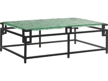 Tommy Bahama Island Fusion Hermes Reef 38" Rectangular Glass Cocktail Table TO556947C