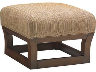Tommy Bahama Island Fusion Tight Top 24" Fabric Upholstered Ottoman TO152344