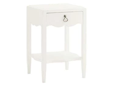 Tommy Bahama Ivory Key Water Street 19" Wide 1-Drawer White Solid Wood Nightstand TO010543622