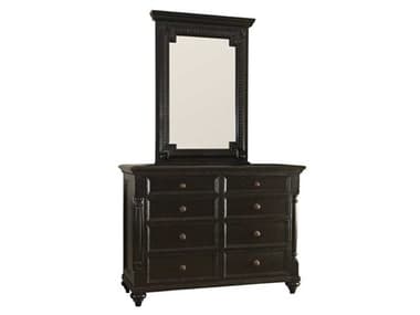 Tommy Bahama Kingstown Stony Point 60" Wide 8-Drawers Brown Solid Wood Double Dresser TO010619222