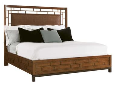 Tommy Bahama Ocean Club Paradise Point Brown Solid Wood King Panel Bed TO010536134C