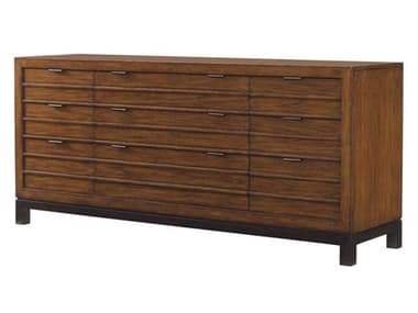 Tommy Bahama Ocean Club Oceania 74&quot; Wide 9-Drawers Brown Solid Wood Dresser TO010536233