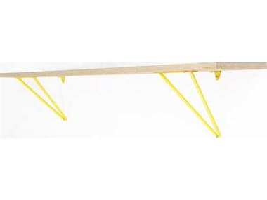 Tronk Design Adams Yellow 9'' Wide Shelf Brackets TROADMLGYL