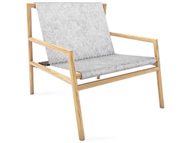 Tronk Design Gallagher Grey Felt / Oak Accent Chair TROGALLNGOAKFLTGRY