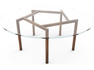 Tronk Design Gallagher Round Coffee Table TROGALCOFWAL