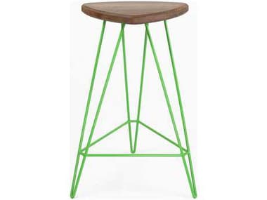 Tronk Design Madison Green Side Counter Height Stool TROMADCTRWALGR