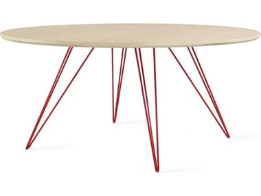 Tronk Design Williams Round Coffee Table TROWILCOFMPLSMCIRRD