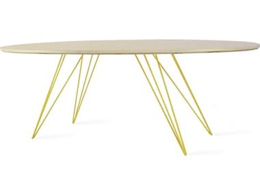 Tronk Design Williams Oval Coffee Table TROWILCOFMPLXSMOVLYL