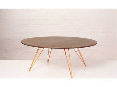 Tronk Design Williams 46" Oval Wood Coffee Table TROWILCOFWALLGOVLOR
