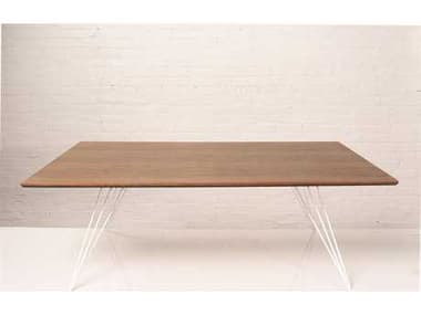 Tronk Design Williams 46" Rectangular Wood Coffee Table TROWILCOFWALLGRECWH