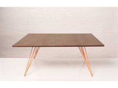 Tronk Design Williams 46" Square Wood Coffee Table TROWILCOFWALLGSQOR