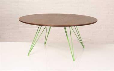 Tronk Design Williams Round Wood Coffee Table TROWILCOFWALSMCIRGN