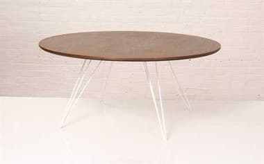 Tronk Design Williams Round Wood Coffee Table TROWILCOFWALSMCIRWH