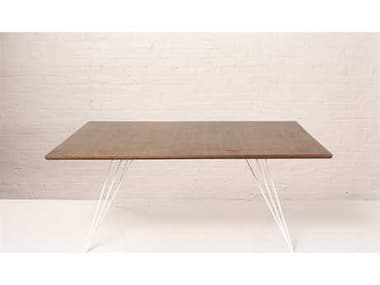 Tronk Design Williams 40" Rectangular Wood Coffee Table TROWILCOFWALSMRECWH
